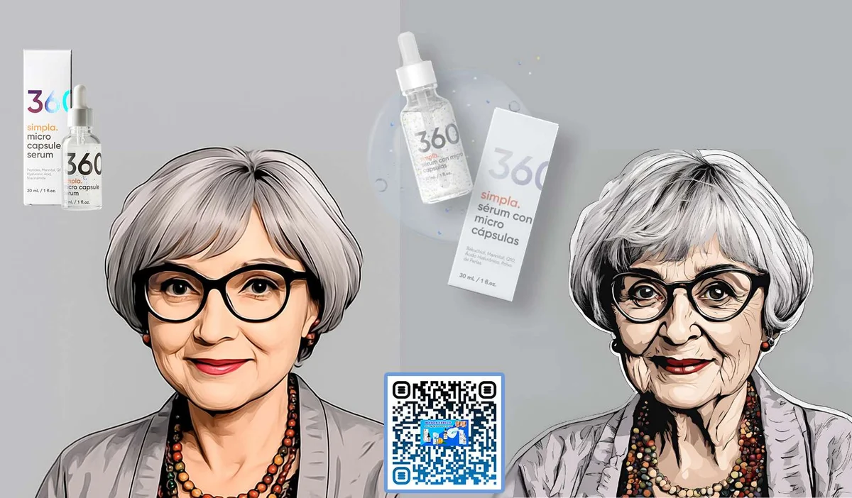Simpla360 Sérum Facial Cuidado Natural y Renovador